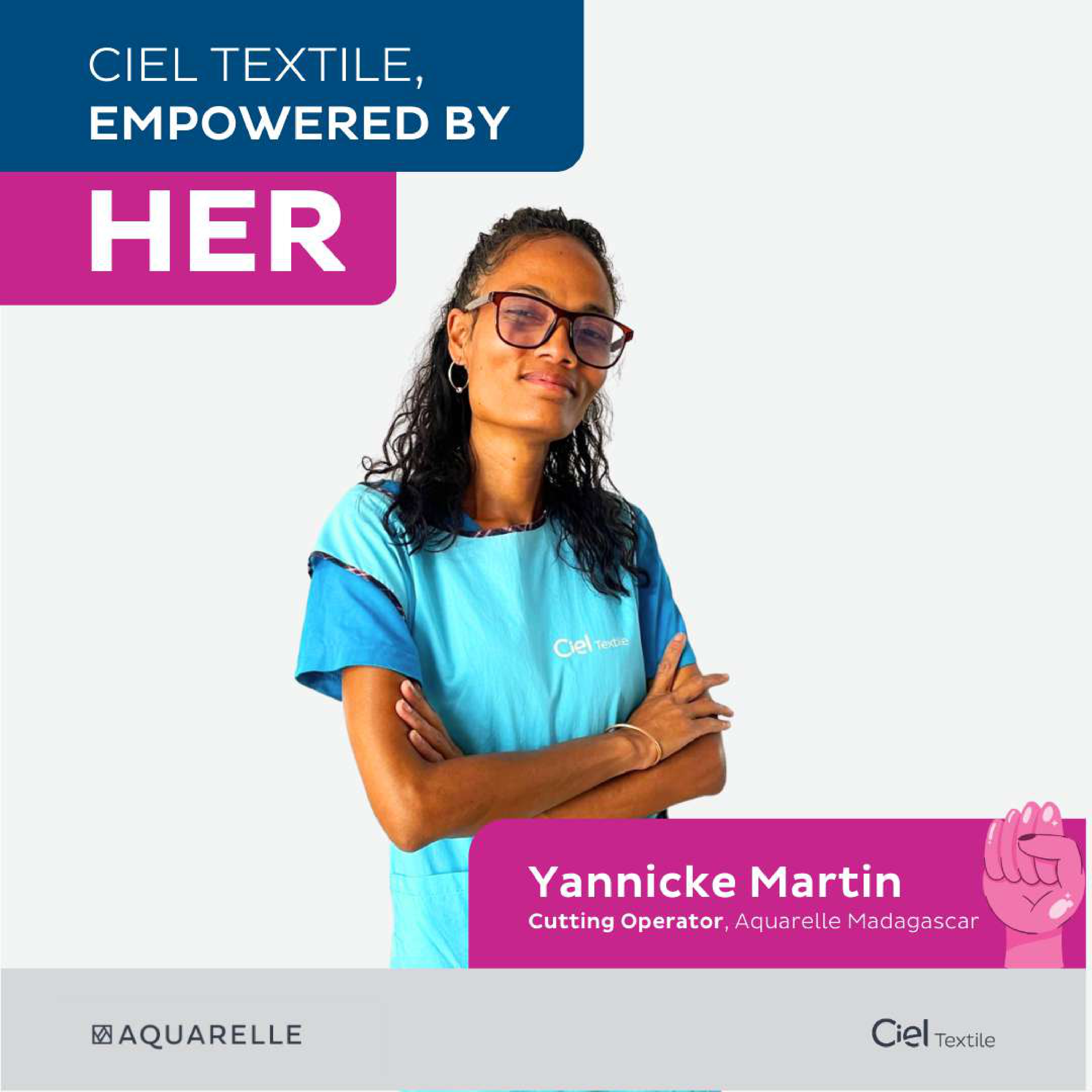 CIEL TEXTILE EMPOWERED BY HER IWD